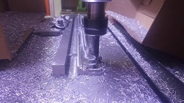 Uni-Mat 3 CNC custom made with Beckhoff system - milling test