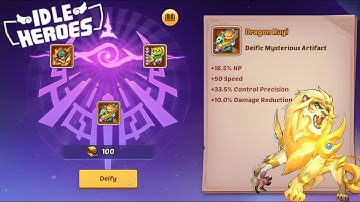 So Many Upgrades! First Deific Artifact, Maxed out Monster and MORE! - Idle Heroes