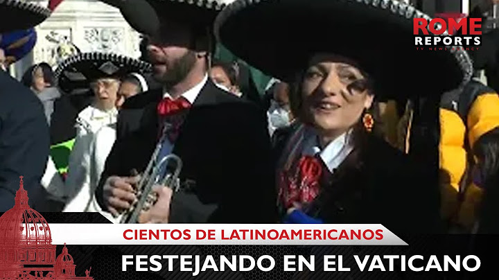 Así se celebró la Virgen de Guadalupe en el Vaticano