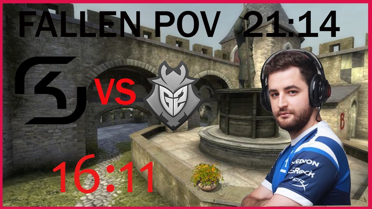 CSGO | POV Fallen | SK Gaming vs G2esports (cbble) | EPICENTER MOSCOW