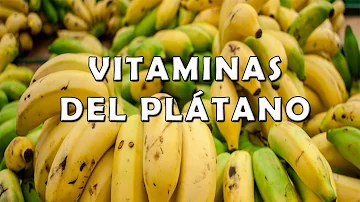 ¿Tienen los plátanos vitamina B?