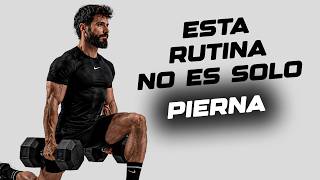 RUTINA POTENTE PARA TORSO Y PIERNAS con MANCUERNAS en CASA | 20 MIN STRESS