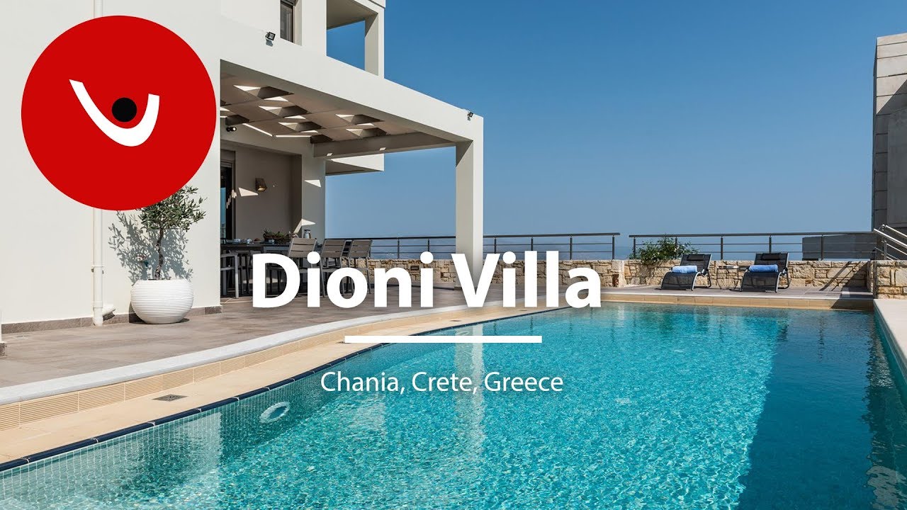 Dioni Villa to Rent in Chania Crete Greece Unique Villas