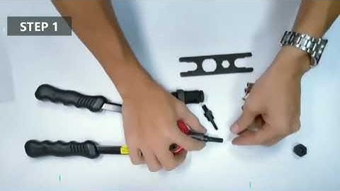 Vam rút ốc tán PATENTED BT605 rút từ M3-M10 hộp giấy - Hotline : 09366.243.68