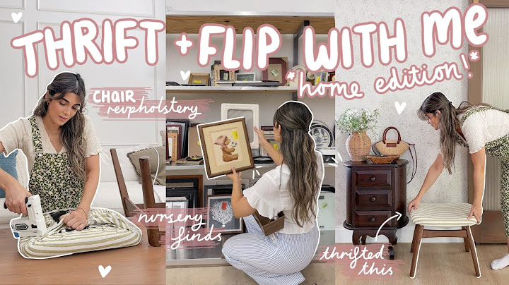 a cute home THRIFT WITH ME 🏠 finding vintage decor, dishes, artwork + furniture!