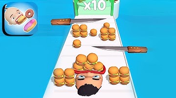 Chewing Run ​- All Levels Gameplay Android,ios (Levels 1-3)