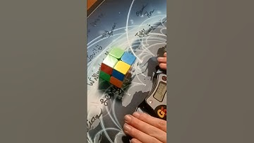 [10.07] 2x2 Pocket Cube Single (Last Layer Skip) #shorts #fypシ #speedcubing #2x2 #2x2rubikscube