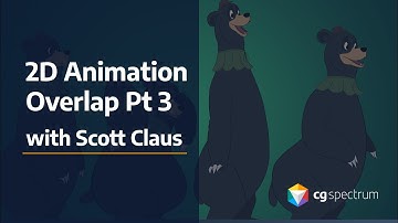 CGS Live - 2D Animation 17 –  Overlap and Follow-through part 3!