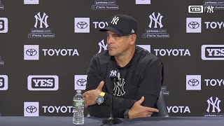 Aaron Boone on Will Warren, Ottavino