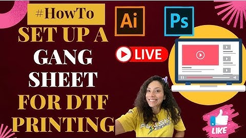 🔴 Live Tutorial: Mastering Gang Sheets in Adobe for beginners  - Step-by-Step Setup Guide! 🔴