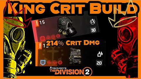 The Division 2 : King Crit Build