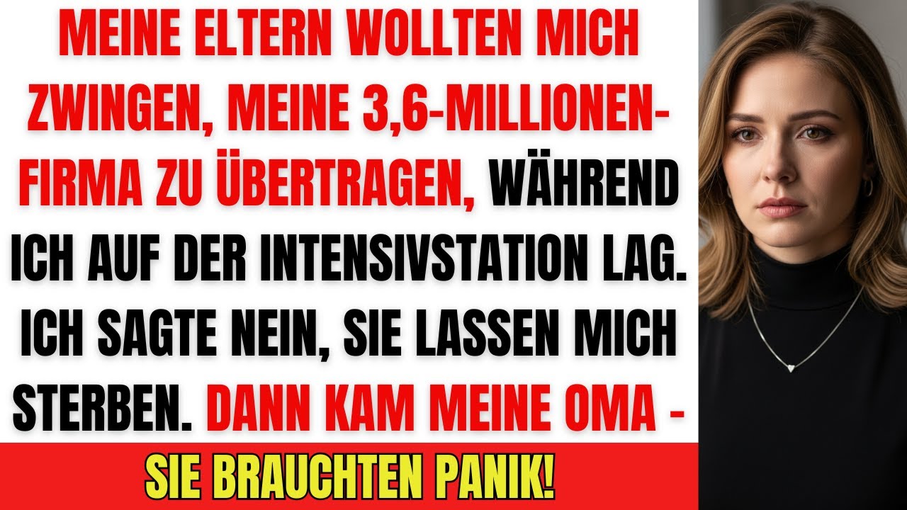 Meine Eltern wollten meine 3,6-Millionen-Firma erzwingen – während ich im Koma lag!