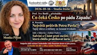 2026-10-16 - Studio Itálie - Prof. Ivo Budil, přednáška Co čeká Česko po pádu západu?  - R.Panenka..