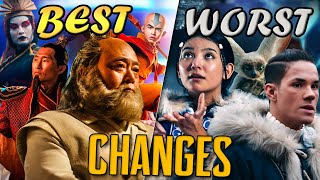 Best &amp; Worst Changes in Netflix&#39;s Live Action Avatar