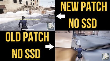 RENDERING FIXED ON PUBG XBOX/PS4? Pre-update vs Post-update footage (no SSD)