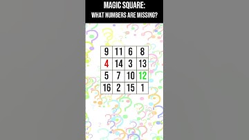brainticklers Magic Square, Missing Number #puzzle #puzzlegame #fun