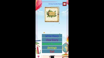 Godot project 1: Diary