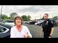 Grandma Goes WILD, Flashes Cops In Front of Little League Team!