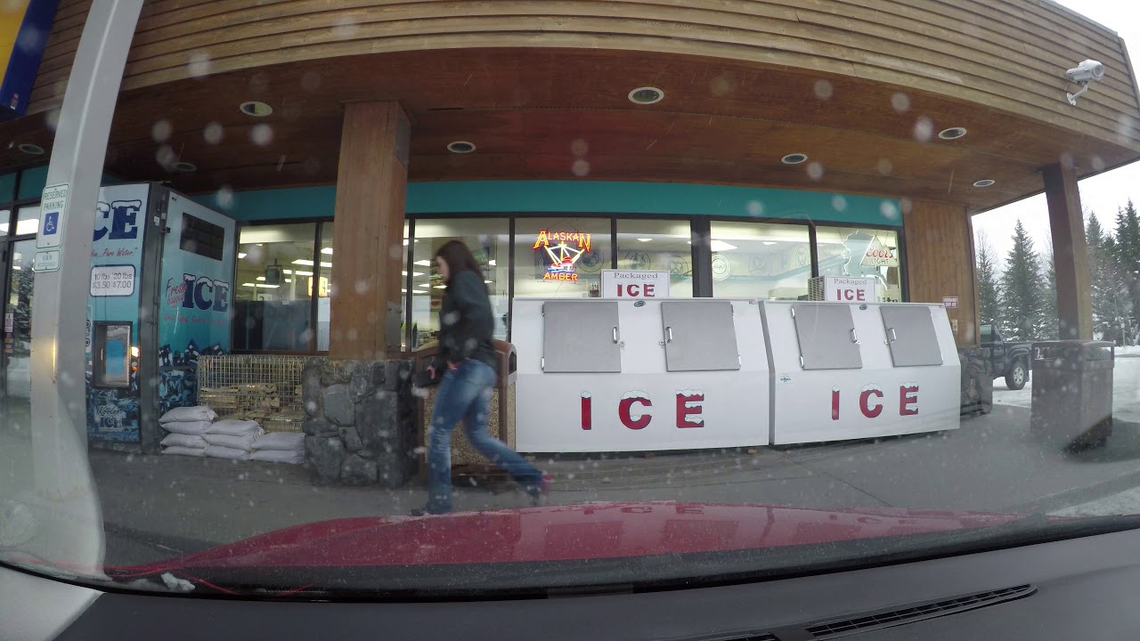 Hope, Alaska to Anchorage, Alaska winter driving time lapse. YouTube