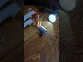 dcmotor generator light#viral #experiment #diy #shortvideo #tech