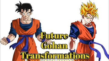 DBZ ttt-mod Future Gohan Transformations With  Special Attacks