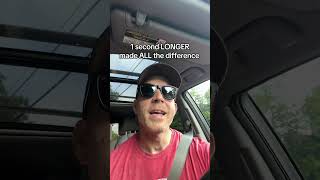 YOU QUIT one second BEFORE getting SHREDDED (please tell me why)