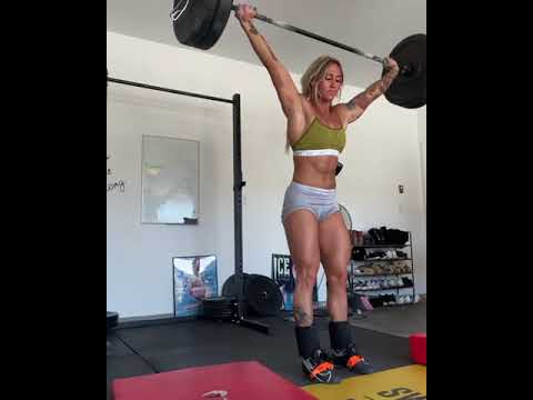 Olympic Weightlifting Training For Crossfit Games | Brute Lifting Girls #shorts