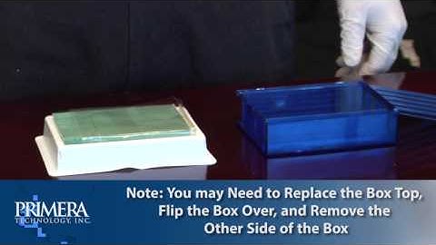 Primera Signature Slide Printer: Loading a Slide Cartridge