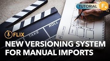 Versioning for Manual Imports | How to Use Flix
