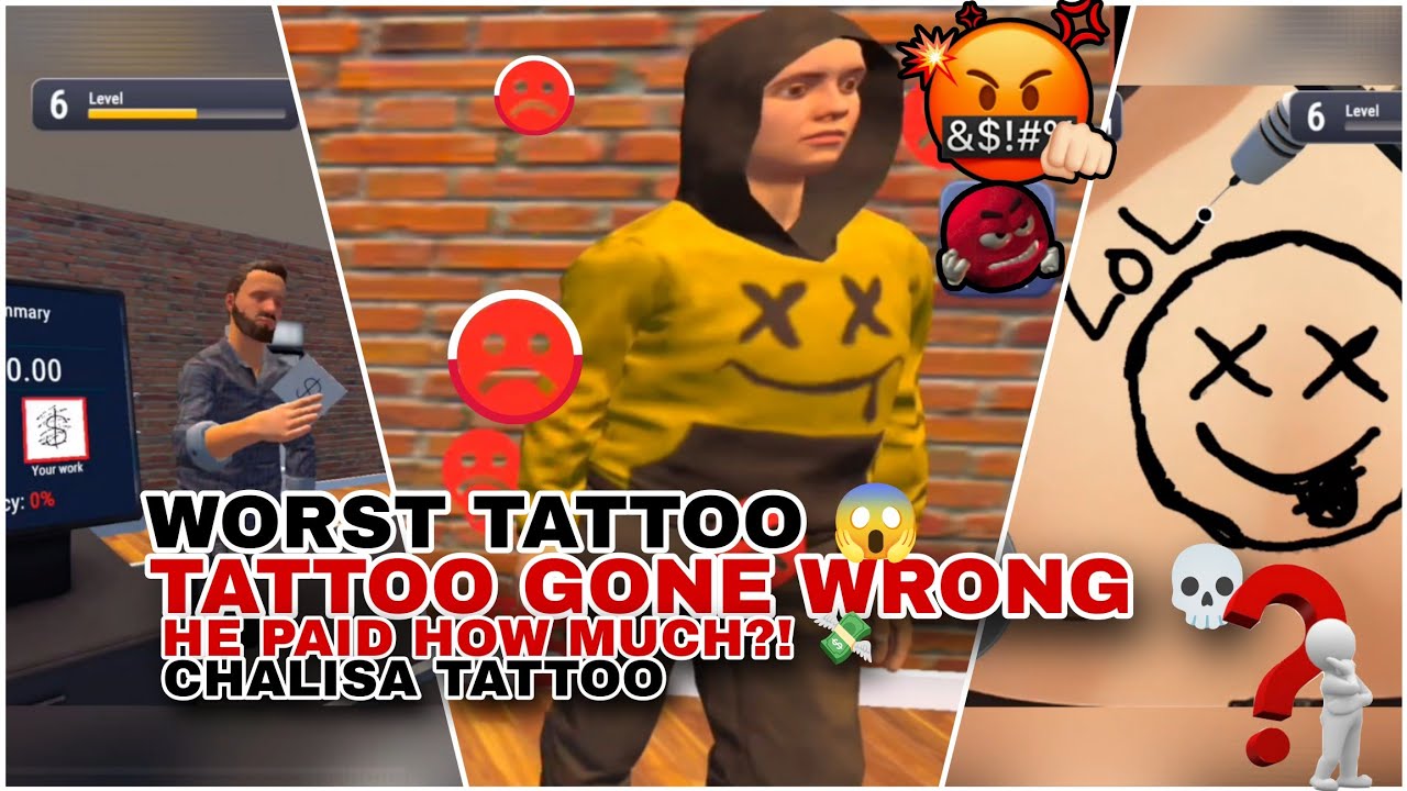 Worst Tattoo Ever?! Client Regrets It 😬 | Tattoo Studio Simulator 