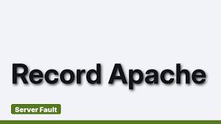 CNAME, A, and Apache - Why does one work and not the other (2 Solutions!!) Guide
