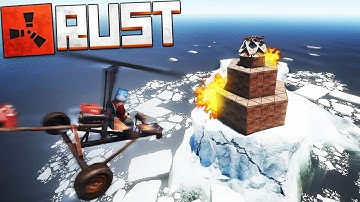 Услышал Рейд на острове и прилетел на Анти-Рейд! - Rust [Раст]