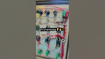 PLC programming 💡🔥🥀#shorts #trending #viral #trending #reels #electrical #plc #programming