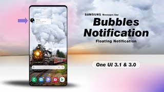 How to Enable: Bubbles Notifications One UI 3.0 & 3.1  (Messages App) screenshot 5