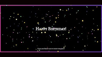 Making a confetti animation webpage using CSS & JavaScript!