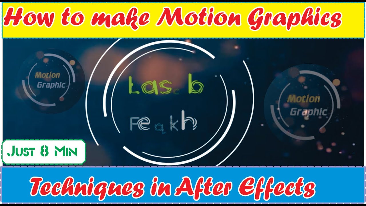 One Great Motion Graphics Techniques in After Effects - YouTube