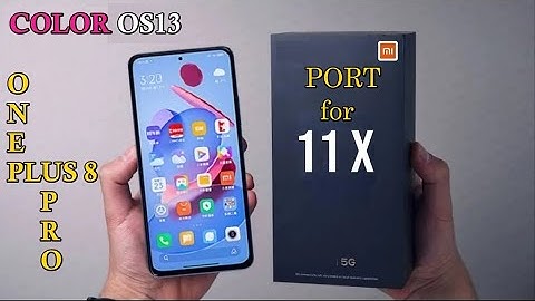 ColorOS 13 OnePlus 8 Pro Port For Mi 11X | POCO F3 | By default 90fps | Trex Kernal | Dolby Atmos |