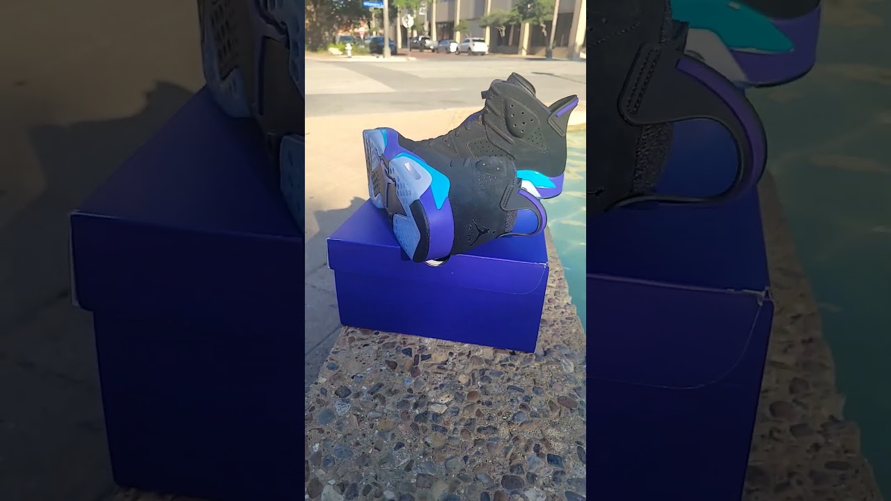 Air Jordan 6'Aqua'👀 Who Copped A Pair?🤯