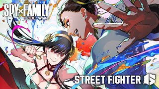 Street Fighter 6 - SPY×FAMILY CODE: White Special Collaboration Anime