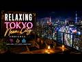 Tokyo Rainy Night Jazz 🌆 Relaxing Neon City Ambience [LIVE]