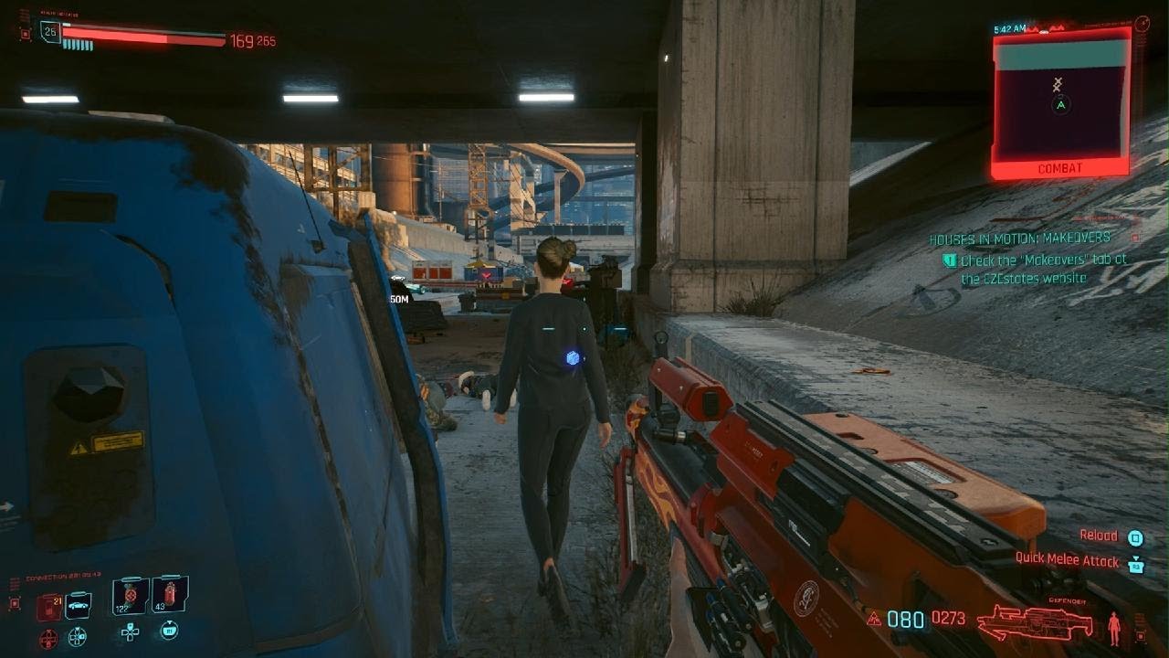 Cyberpunk 2077 - Leaning Pedestrian - YouTube