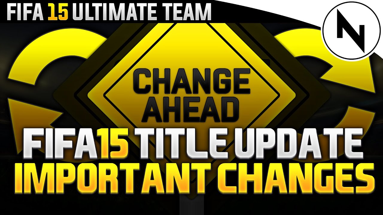 FIFA 15 ULTIMATE TEAM - IMPORTANT CHANGES COMING (No More Market?!)