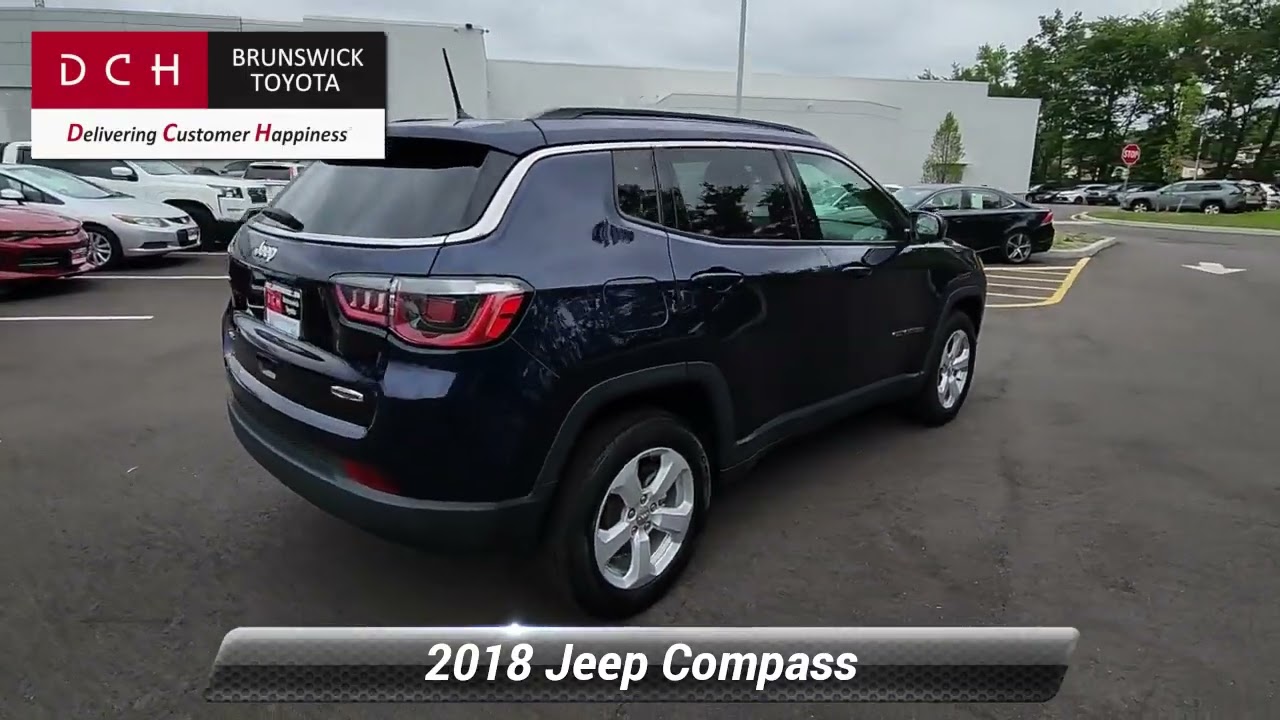 Used 2018 Jeep Compass Latitude 4x4, North Brunswick Town, NJ SU535000A