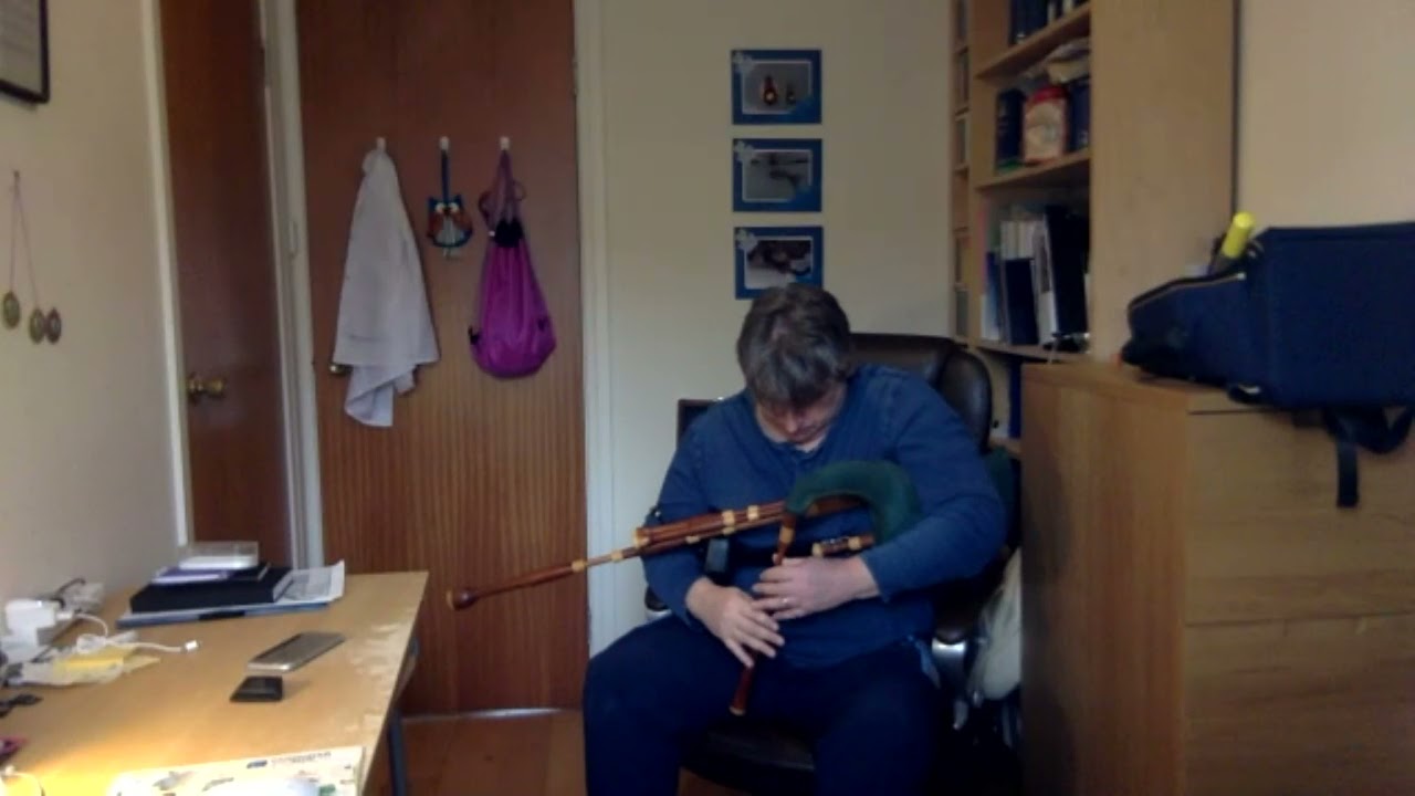 2021 LBPS online Zoom competition - Open Lowland and Border Pipes category - Stuart Letford