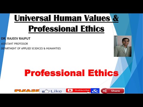 Professional Ethics | KVE301 | KVE401 | AKTU