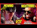 SF6 MenaRD (Alex) VS Nightmare (Dee Jay)💥Messatsu!💥スト6💥Street fighter 6