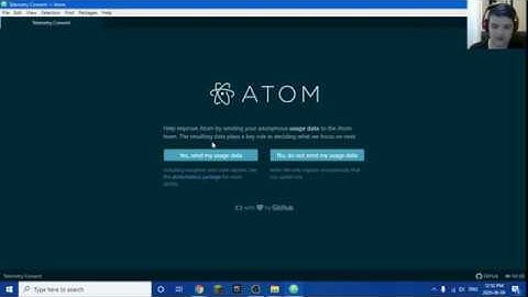 how to install and set up atom.io