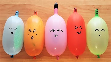 Making Slime With Funny Balloons ! Satisfying Relaxing Slime Video ! Part 8