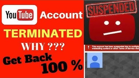 How To Return YouTube Terminated Suspended Chanel | Unable To Access a Google Product