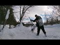 Катаем на Snowscoot&#39;e.2 серия.